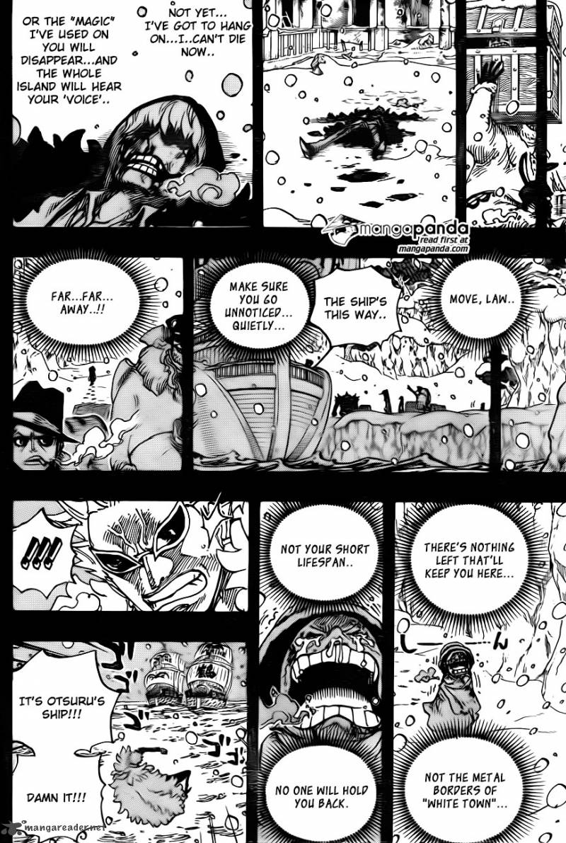 One Piece Chapter 767 page 16 - Chapter 767: Cora-san