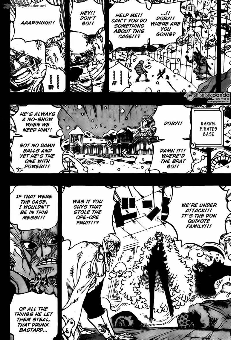 One Piece Chapter 767 page 4 - Chapter 767: Cora-san