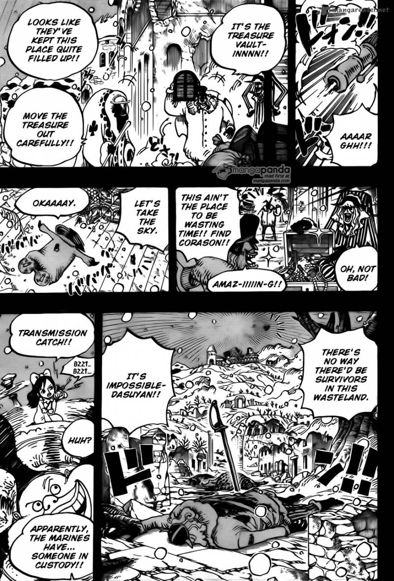 One Piece Chapter 767 page 5 - Chapter 767: Cora-san