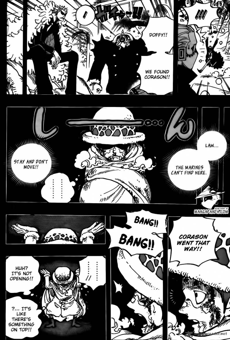 One Piece Chapter 767 page 6 - Chapter 767: Cora-san