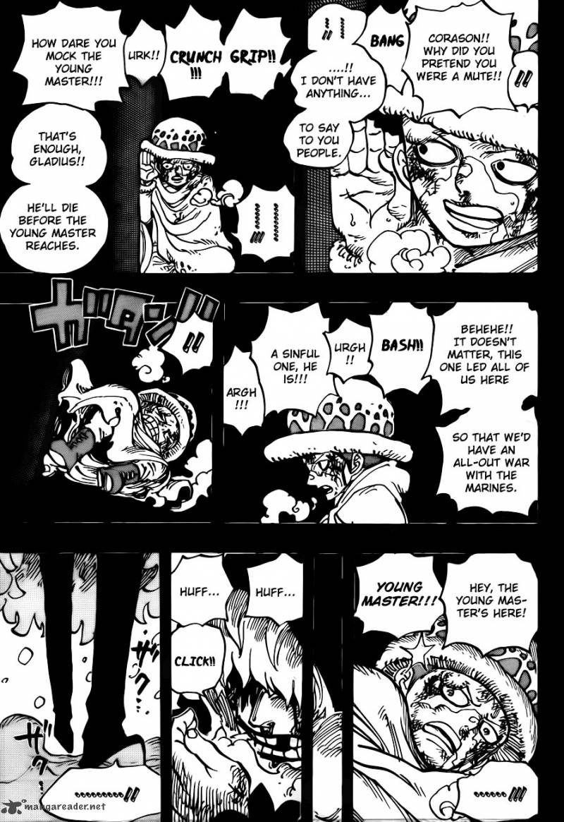One Piece Chapter 767 page 7 - Chapter 767: Cora-san
