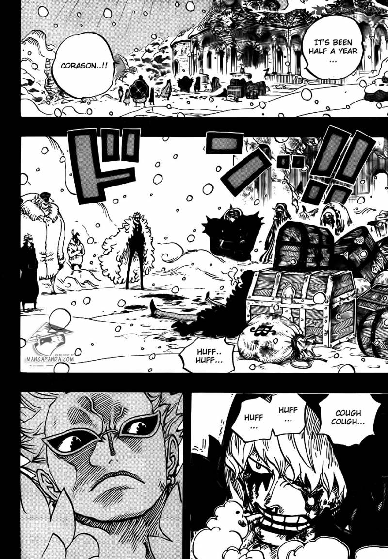 One Piece Chapter 767 page 8 - Chapter 767: Cora-san