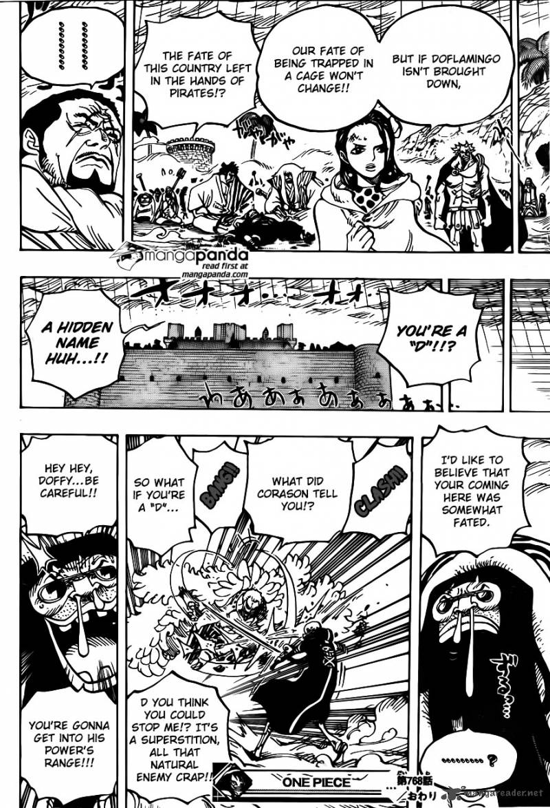 One Piece Chapter 768 page 12 - Chapter 768: The Trigger That Day