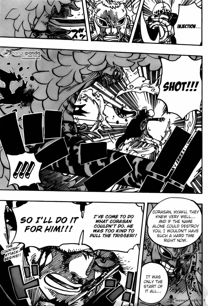 One Piece Chapter 768 page 13 - Chapter 768: The Trigger That Day