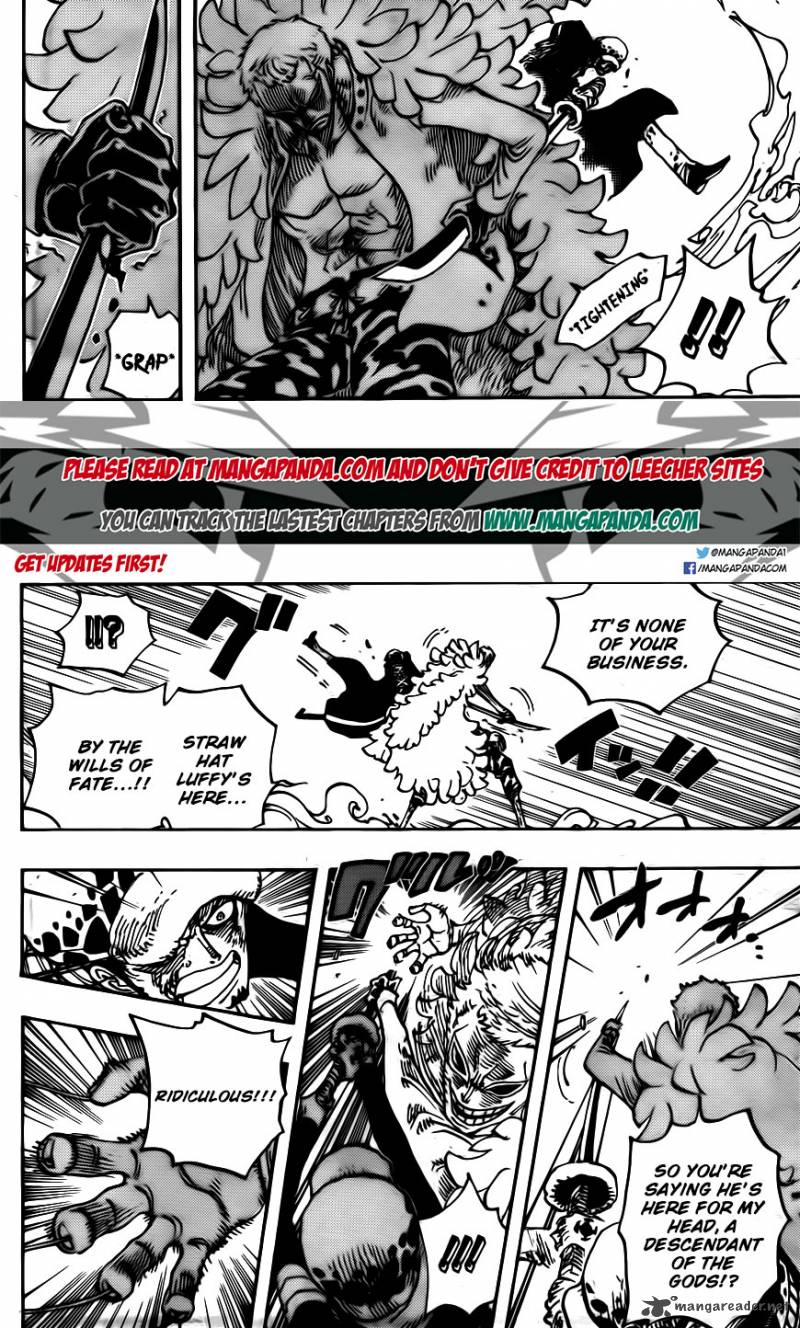 One Piece Chapter 768 page 4 - Chapter 768: The Trigger That Day