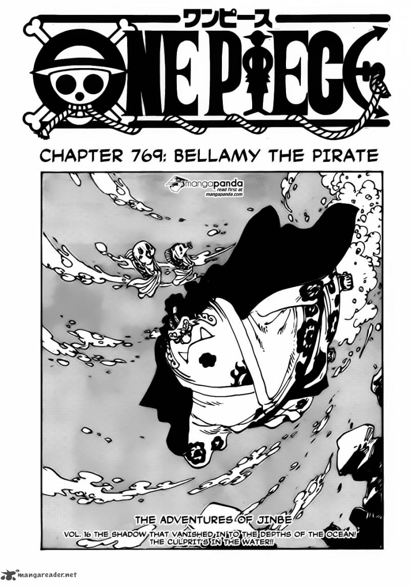 One Piece Chapter 769 page 1 - Chapter 769: Bellamy the Pirate