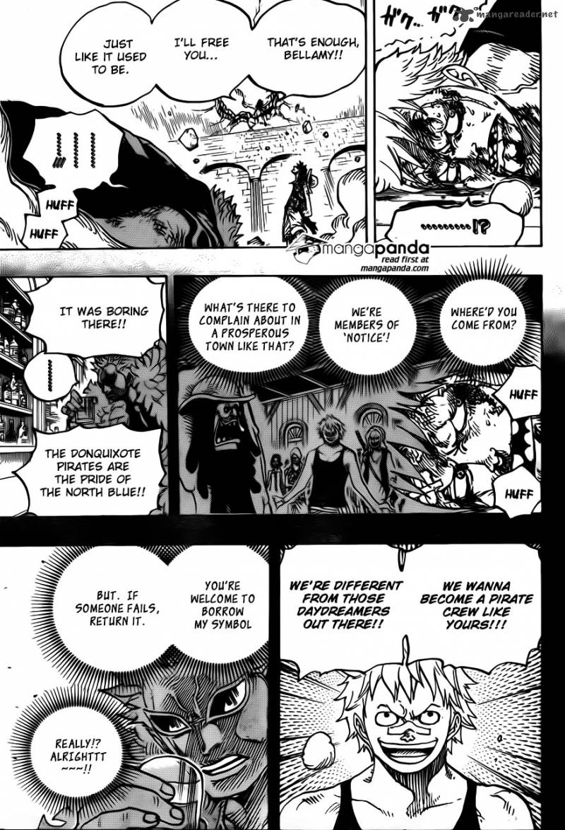 One Piece Chapter 769 page 13 - Chapter 769: Bellamy the Pirate