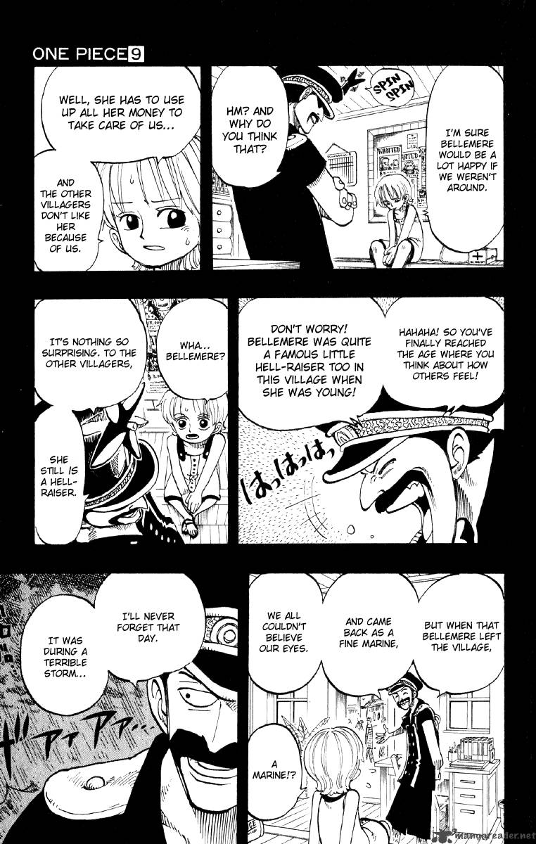 One Piece manga, chapter 77, page 16 of 24
