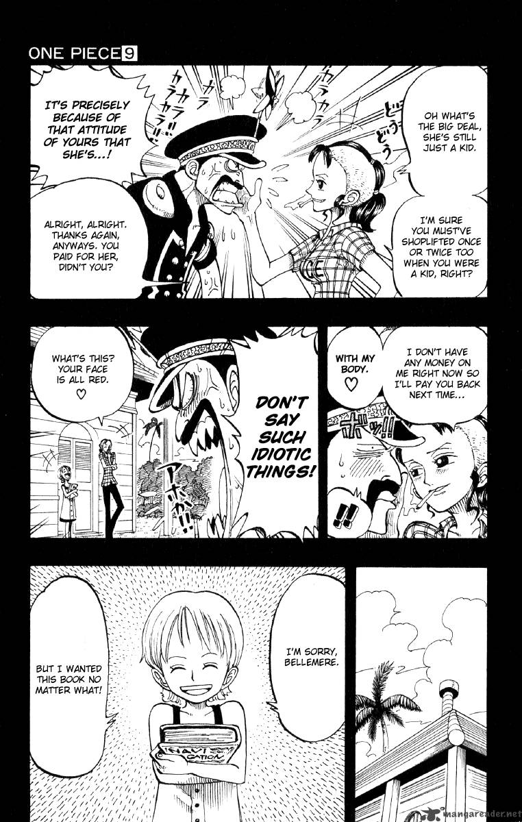 One Piece manga, chapter 77, page 8 of 24