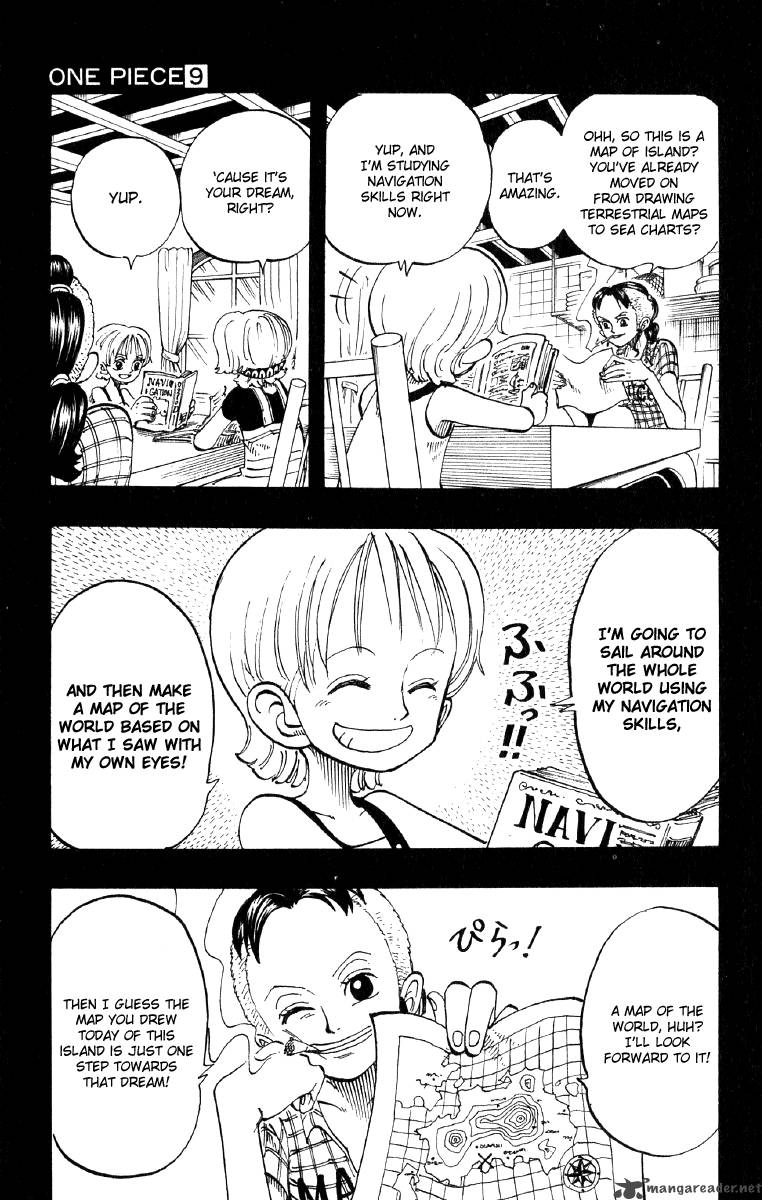 One Piece manga, chapter 77, page 10 of 24