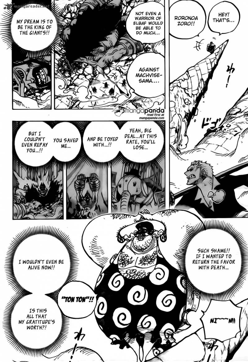One Piece Chapter 770 page 11 - Chapter 770: The Spear of Elbaph