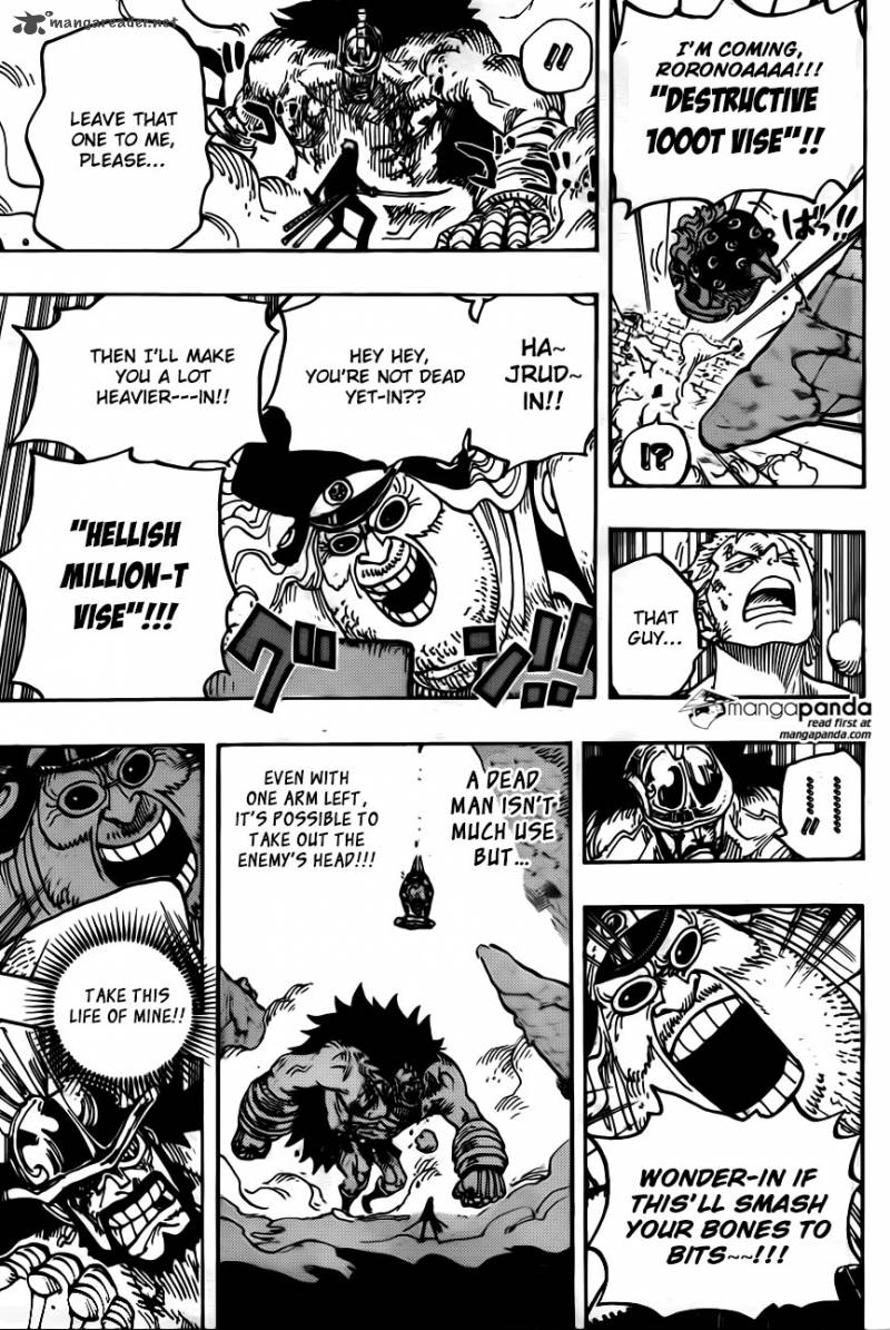 One Piece Chapter 770 page 12 - Chapter 770: The Spear of Elbaph