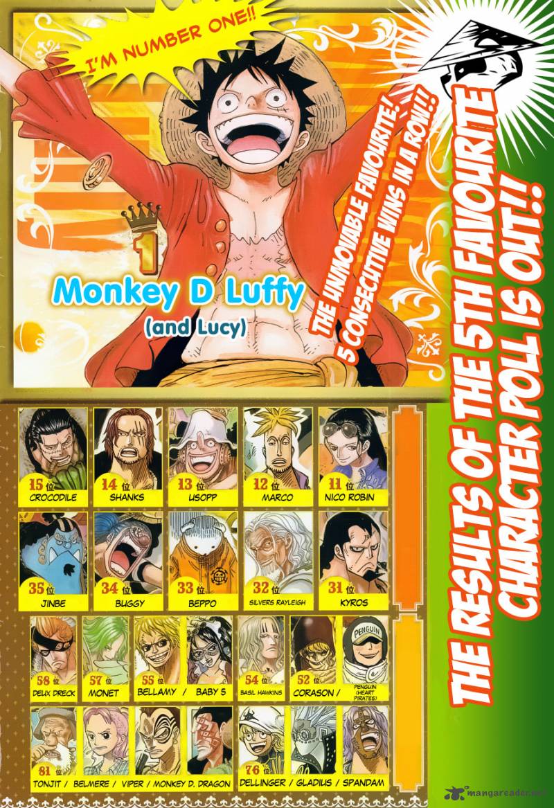 One Piece Chapter 771 page 1 - Chapter 771: Sai, Don of the Happo Navy