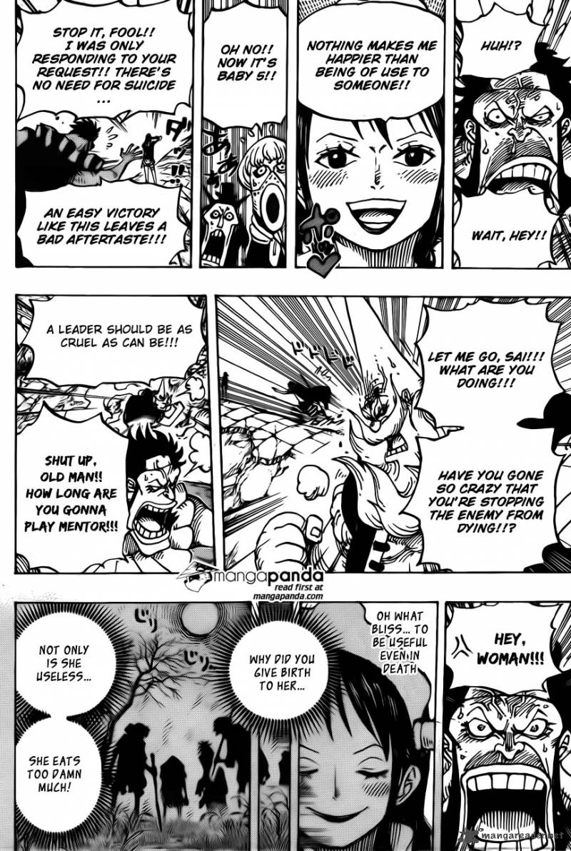 One Piece Chapter 771 page 11 - Chapter 771: Sai, Don of the Happo Navy