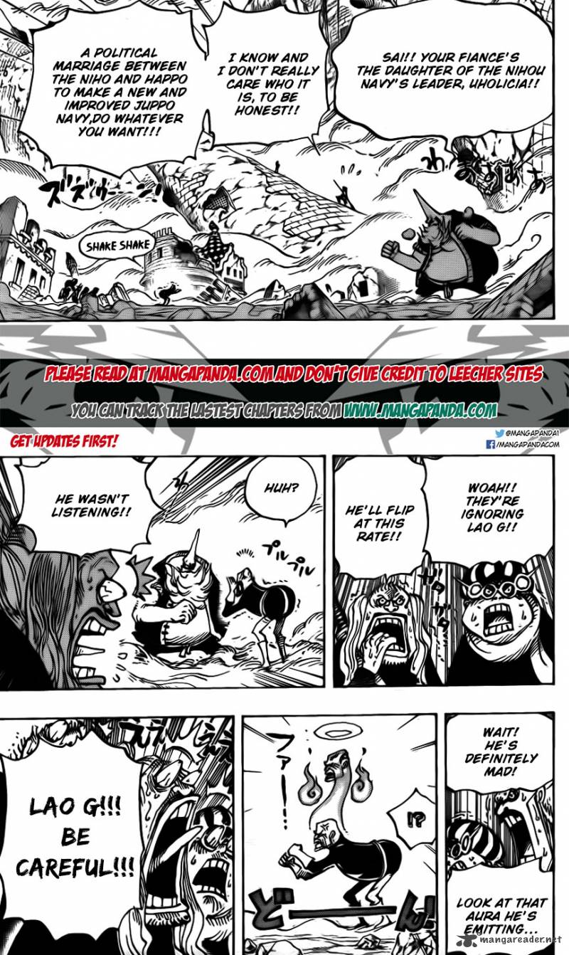 One Piece Chapter 771 page 8 - Chapter 771: Sai, Don of the Happo Navy