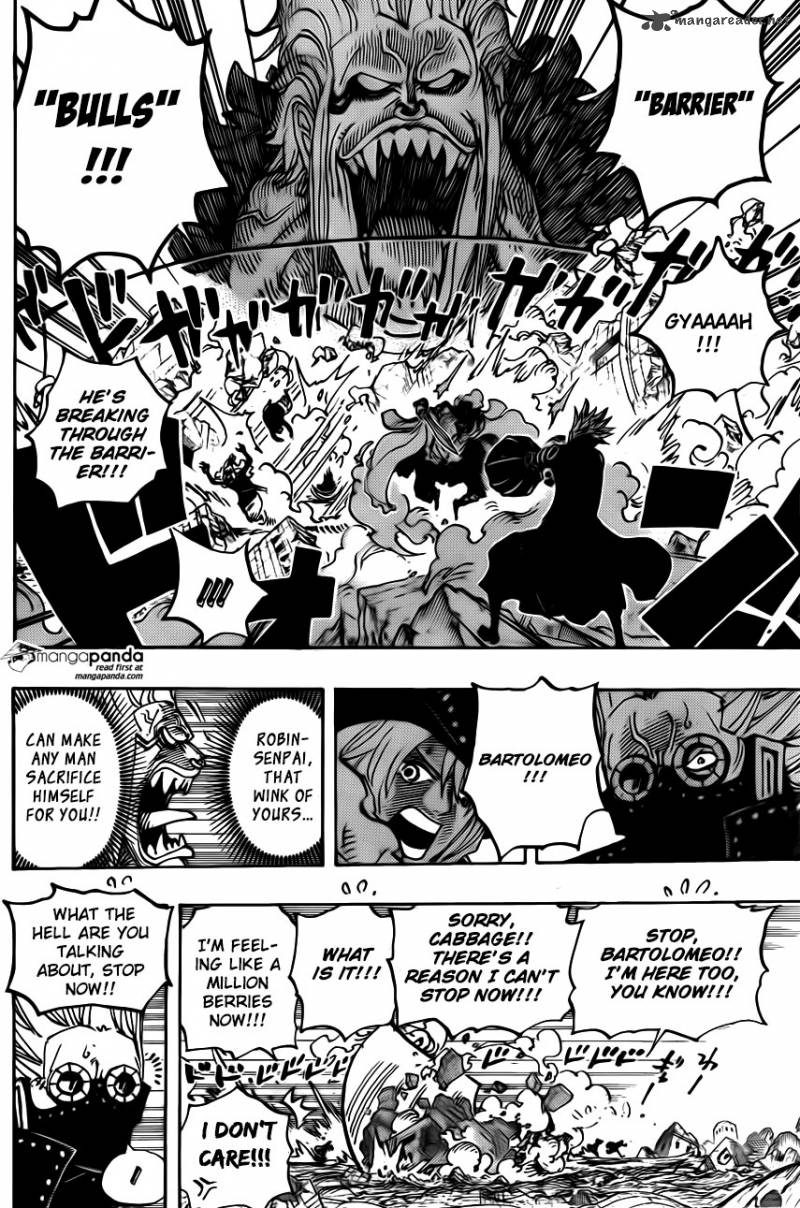 One Piece manga, chapter 772, page 12 of 19
