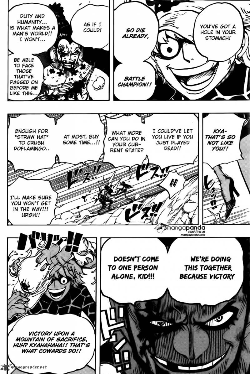 One Piece manga, chapter 772, page 14 of 19