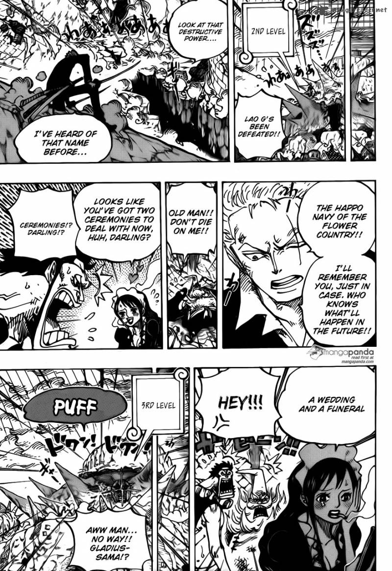 One Piece manga, chapter 772, page 6 of 19