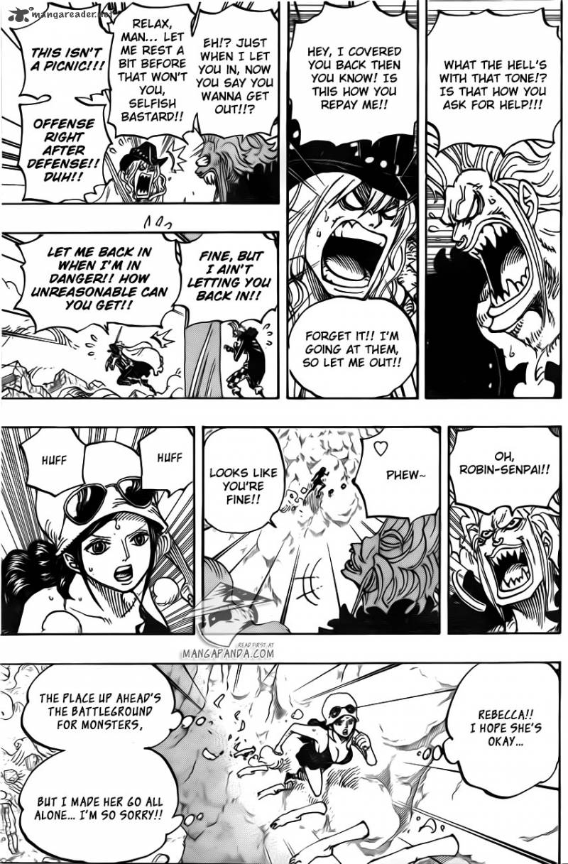 One Piece manga, chapter 772, page 9 of 19