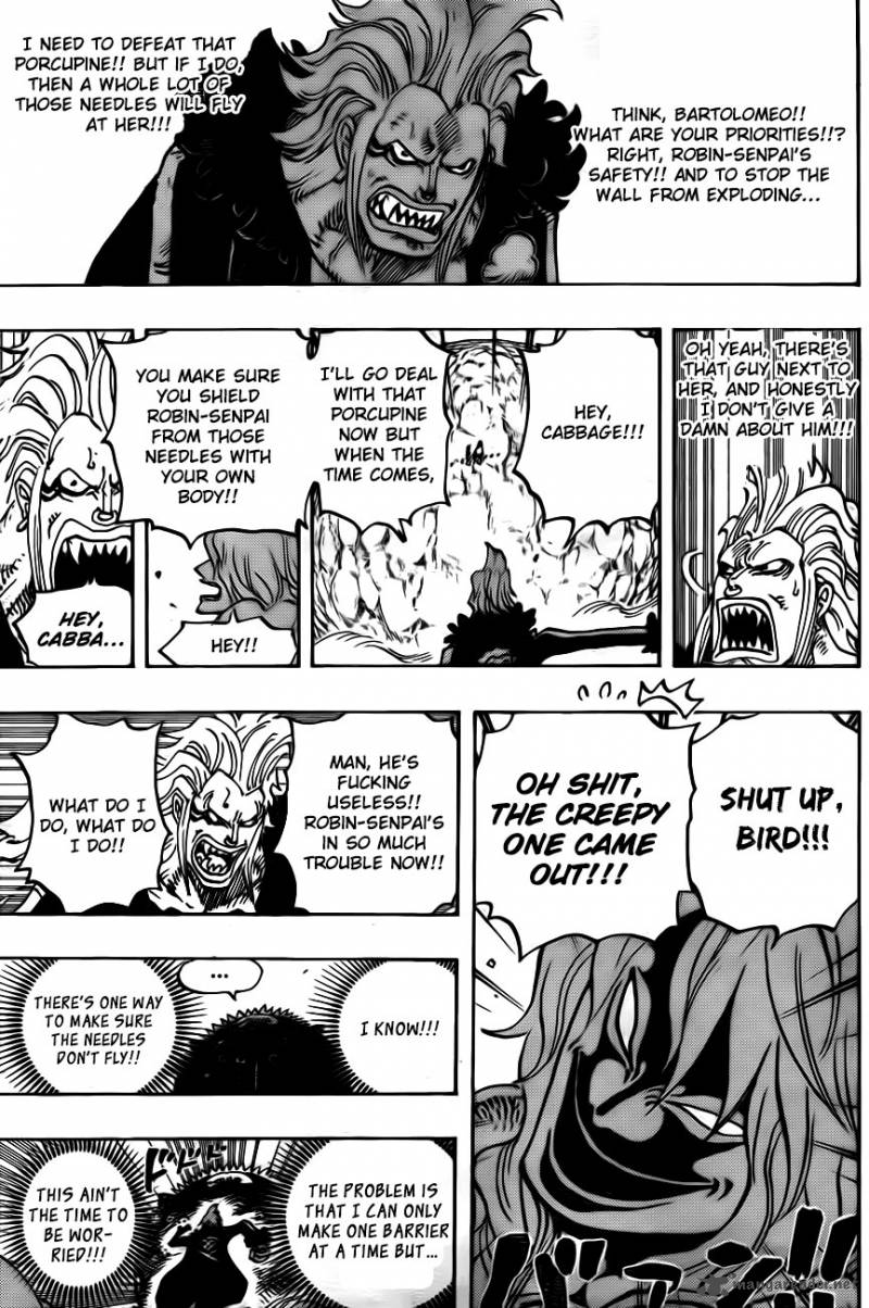 One Piece Chapter 773 page 11 - Chapter 773: Half & Half