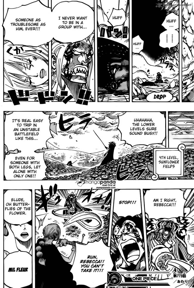 One Piece Chapter 773 page 16 - Chapter 773: Half & Half