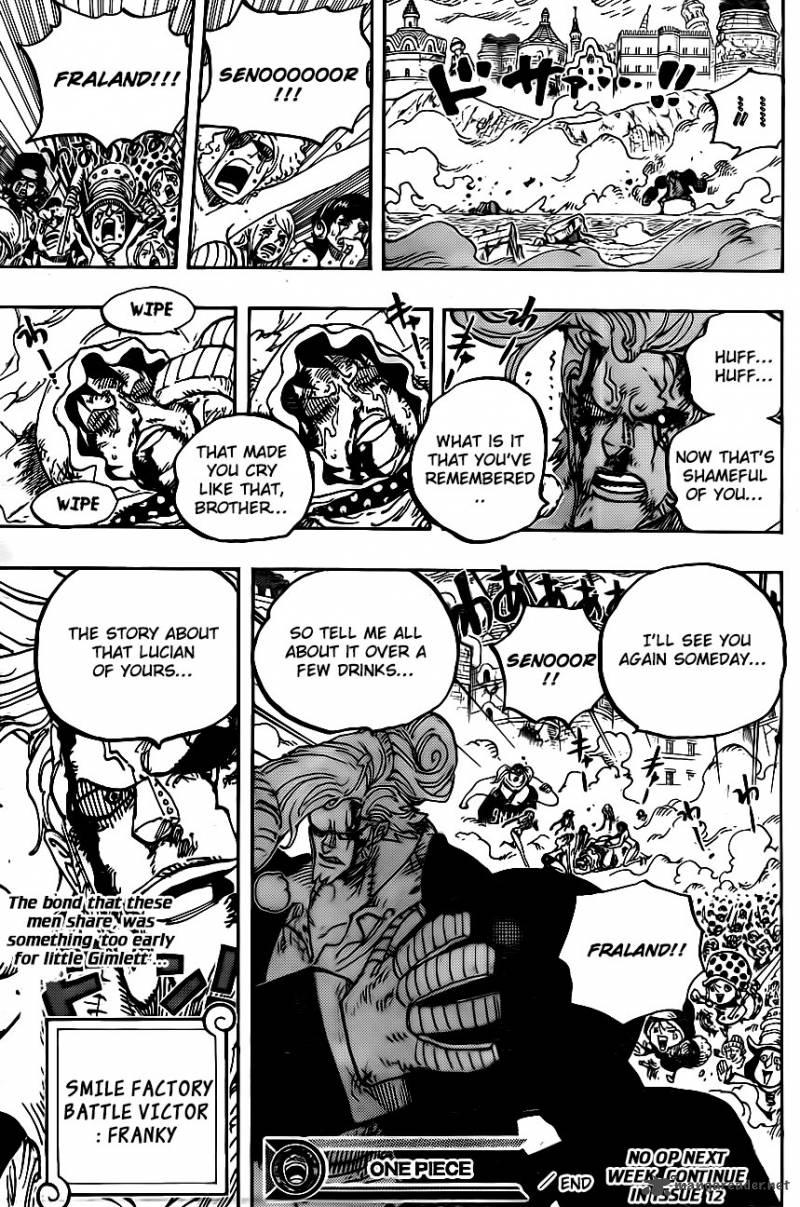 One Piece Chapter 775 page 18 - Chapter 775: To Russian With Love