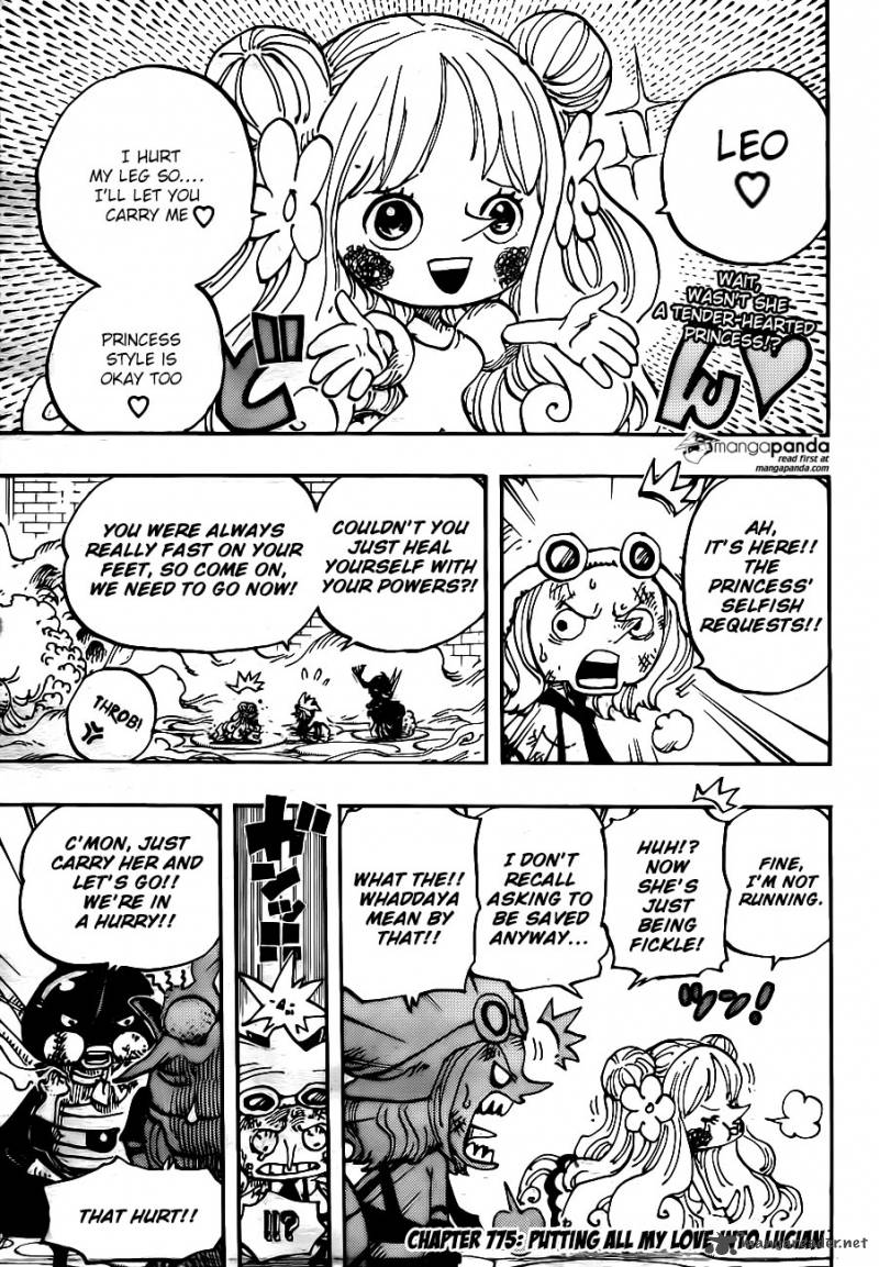 One Piece Chapter 775 page 3 - Chapter 775: To Russian With Love