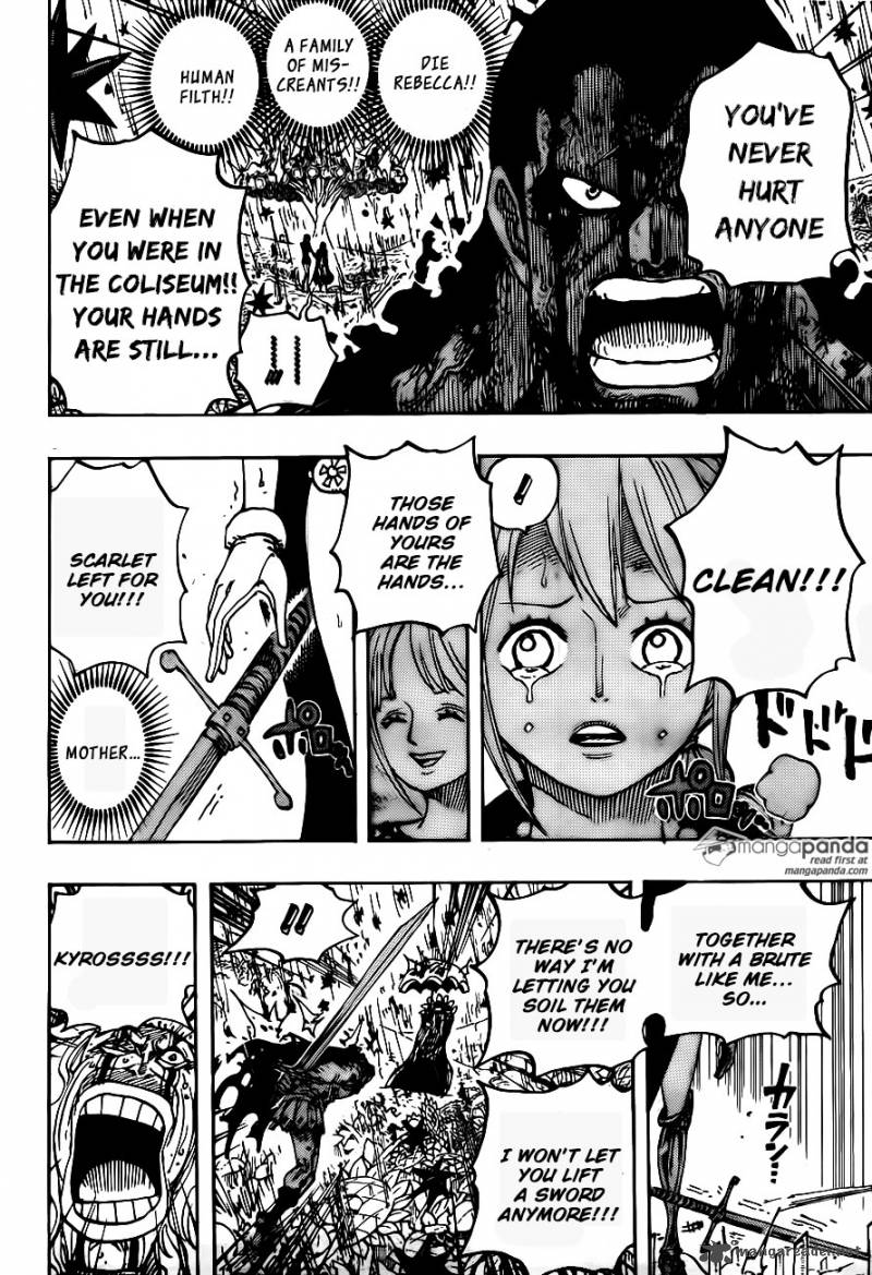 One Piece Chapter 776 page 13 - Chapter 776: Hero of the Colosseum