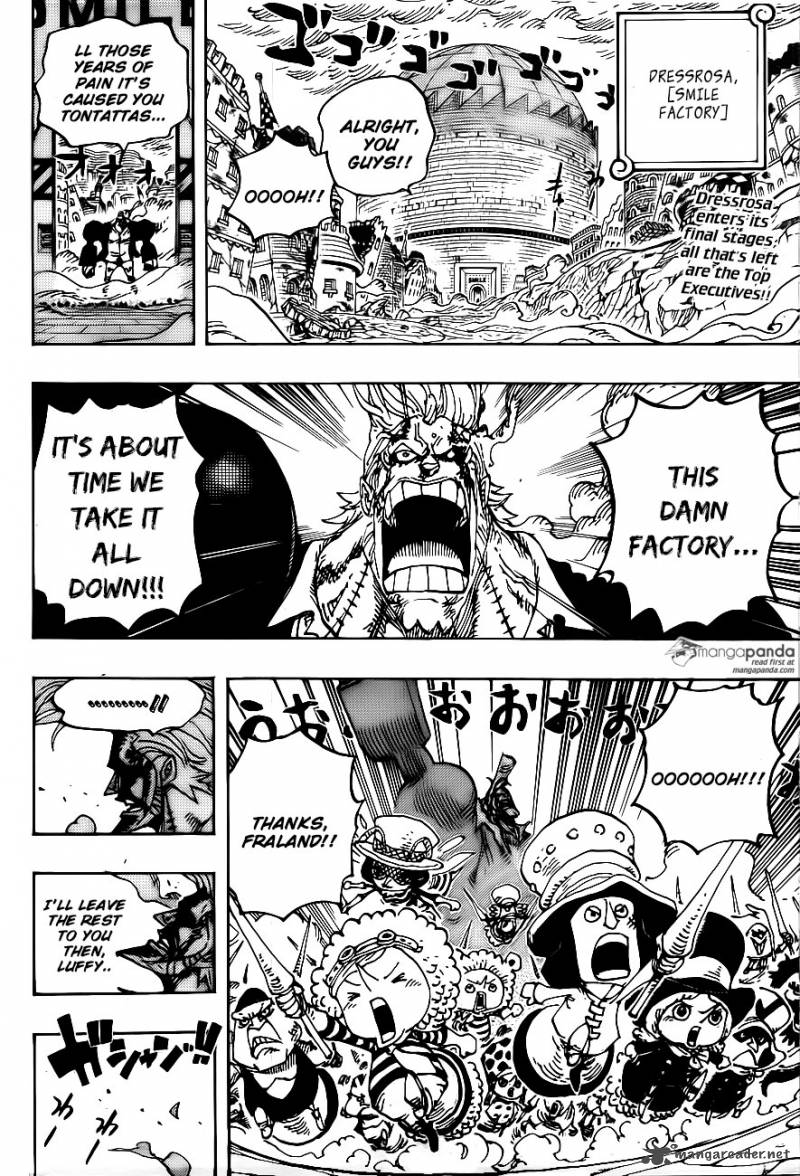 One Piece Chapter 776 page 2 - Chapter 776: Hero of the Colosseum