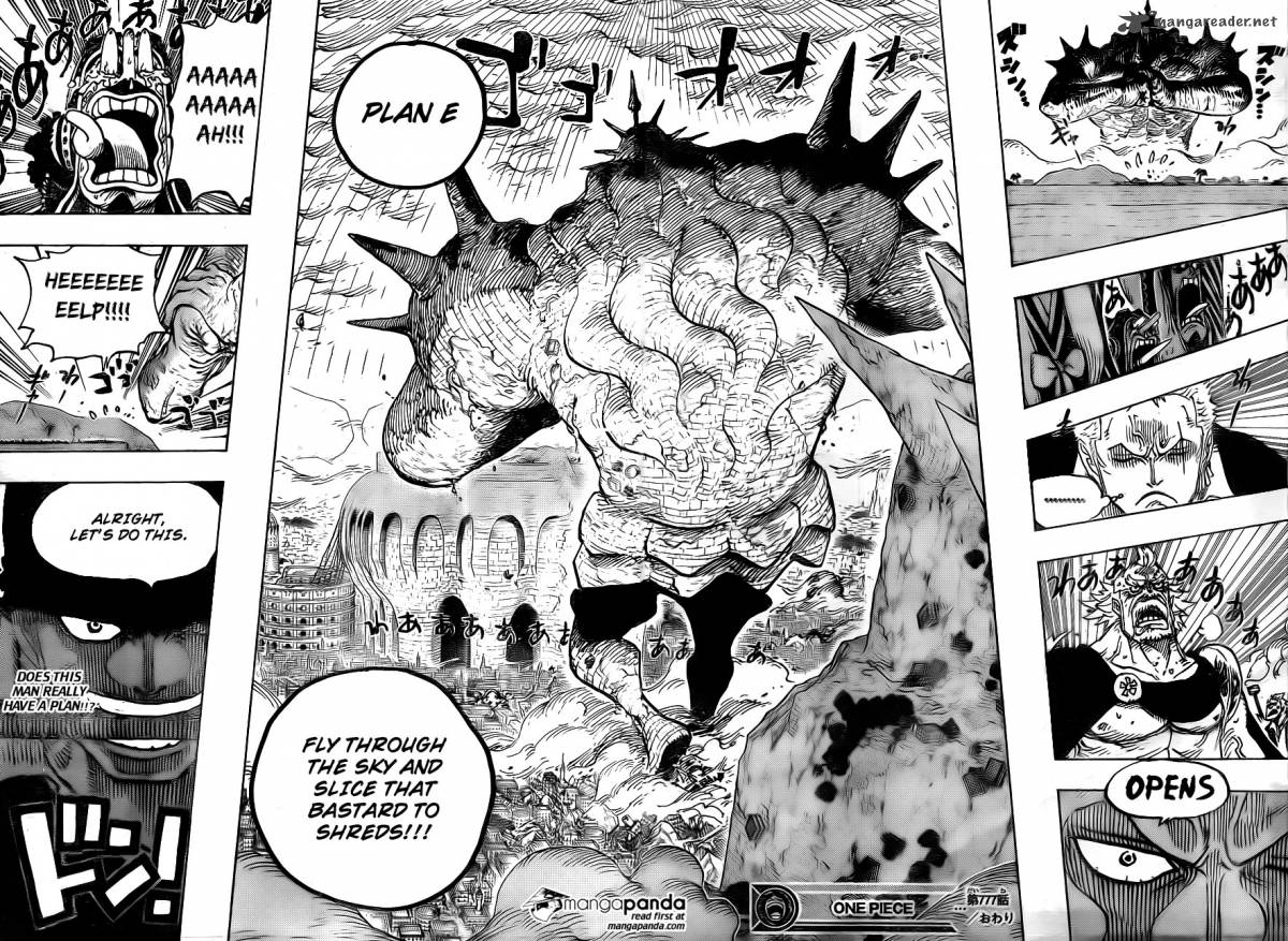 One Piece Chapter 777 page 18 - Chapter 777: Zoro vs. Pica