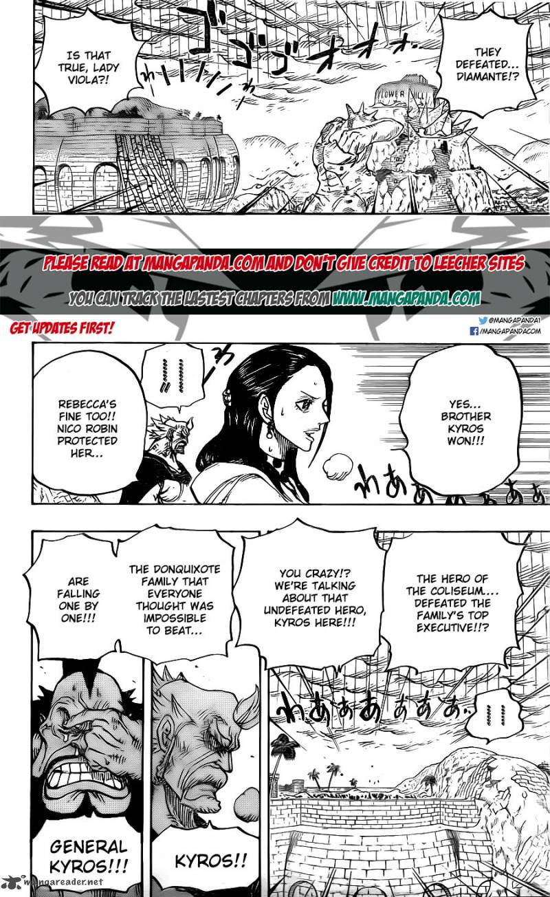 One Piece Chapter 777 page 6 - Chapter 777: Zoro vs. Pica