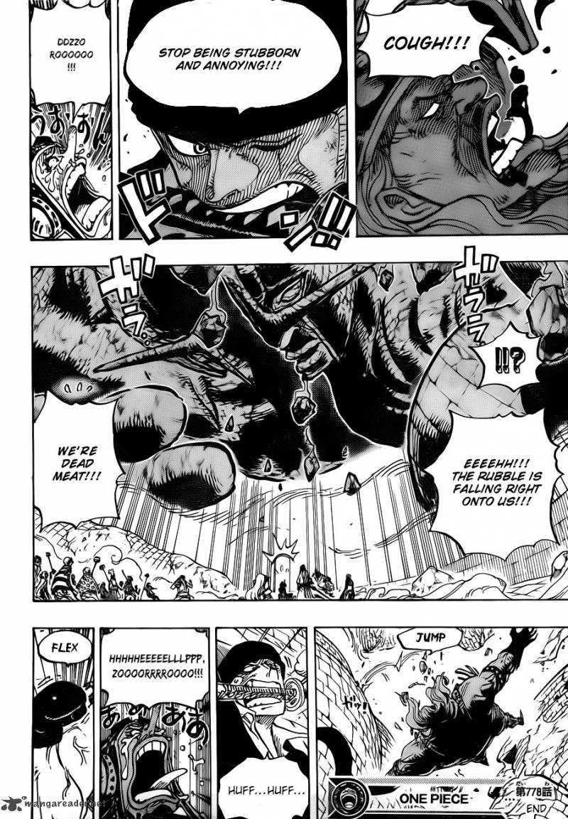 One Piece Chapter 778 page 14 - Chapter 778: Tactics No. 5