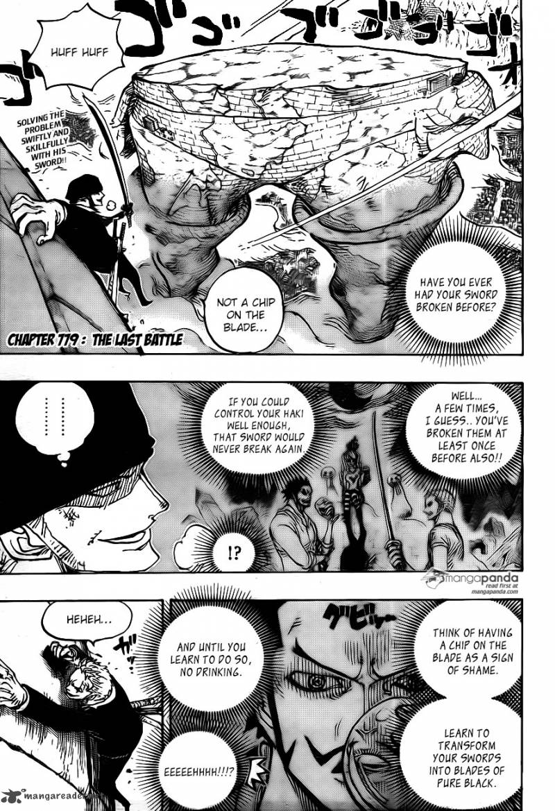 One Piece Chapter 779 page 11 - Chapter 779: The Last Fight