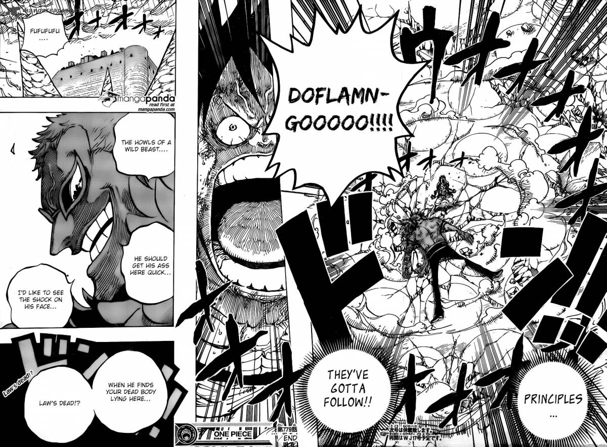 One Piece Chapter 779 page 16 - Chapter 779: The Last Fight