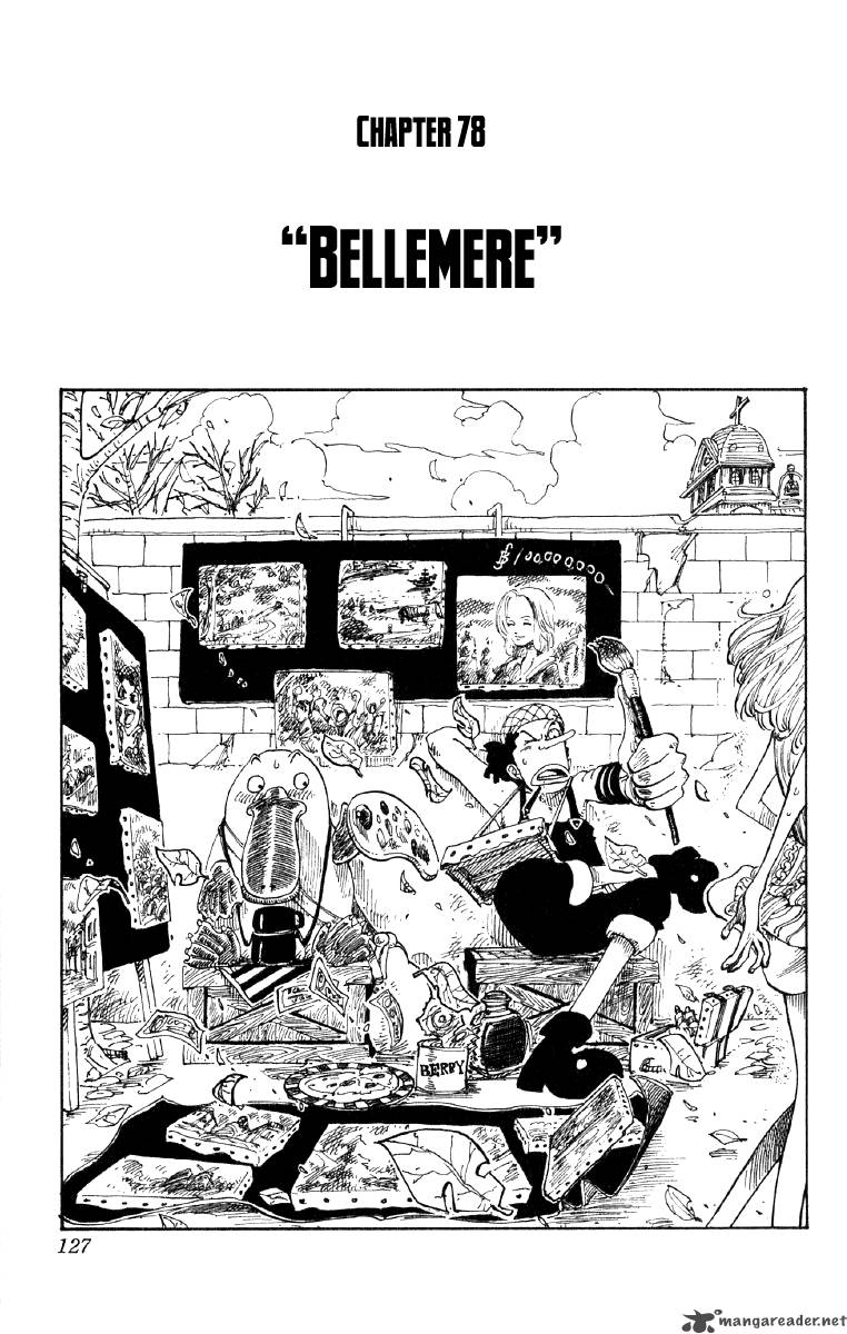 One Piece Chapter 78 page 1 - Chapter 78: Bell-mère-san
