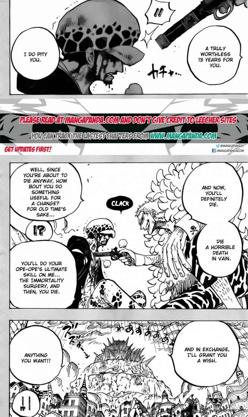 One Piece Chapter 780 page 4 - Chapter 780: The Heart Curse