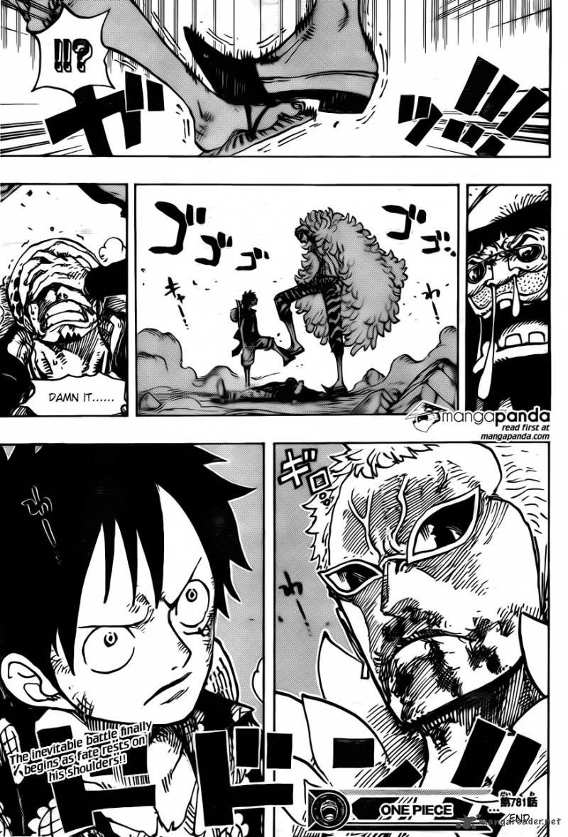 One Piece Chapter 781 page 18 - Chapter 781: Long-Cherished Desire