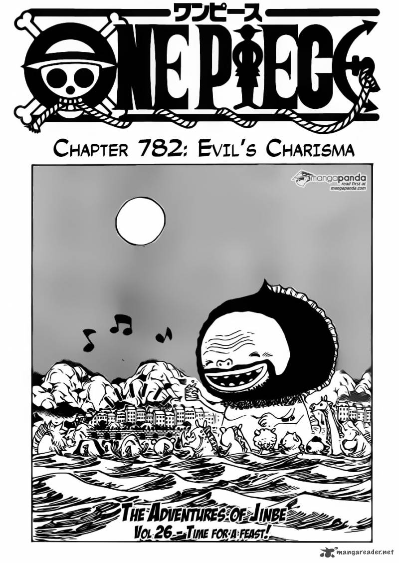 One Piece Chapter 782 page 1 - Chapter 782: The Charisma of Evil