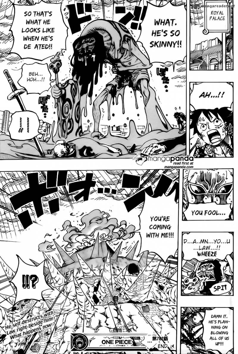 One Piece Chapter 782 page 17 - Chapter 782: The Charisma of Evil