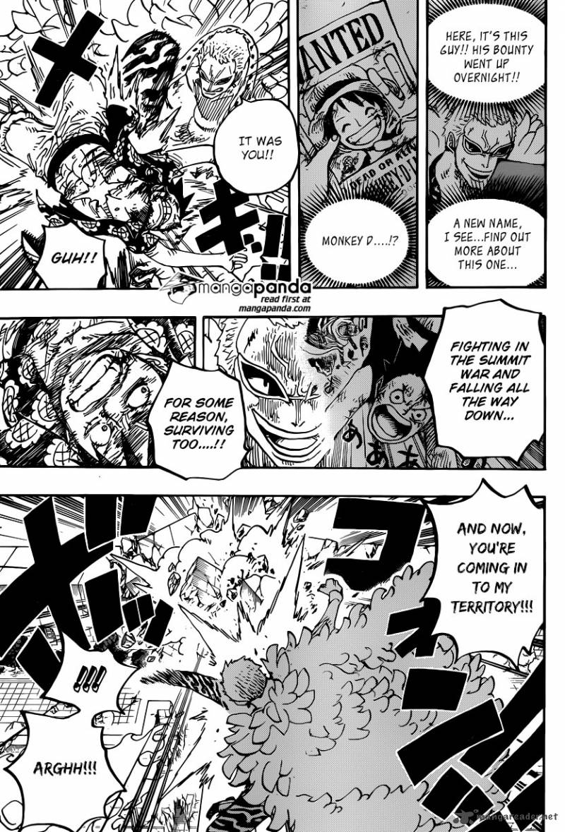 One Piece manga, chapter 783, page 12 of 22