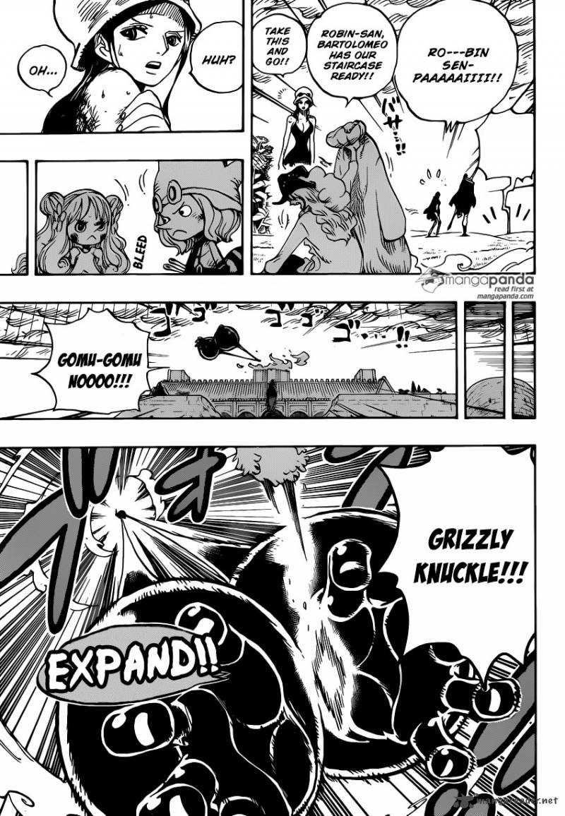 One Piece manga, chapter 783, page 16 of 22