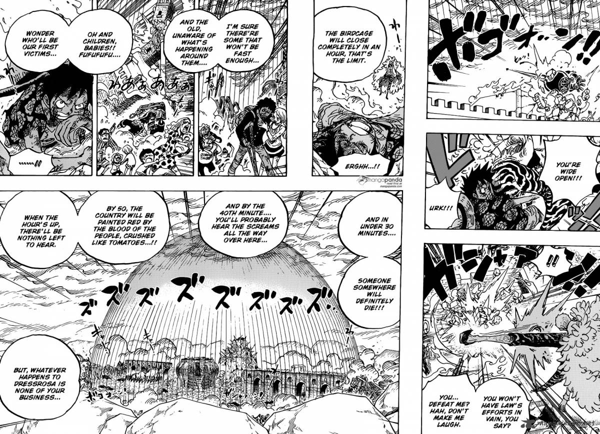 One Piece manga, chapter 783, page 17 of 22