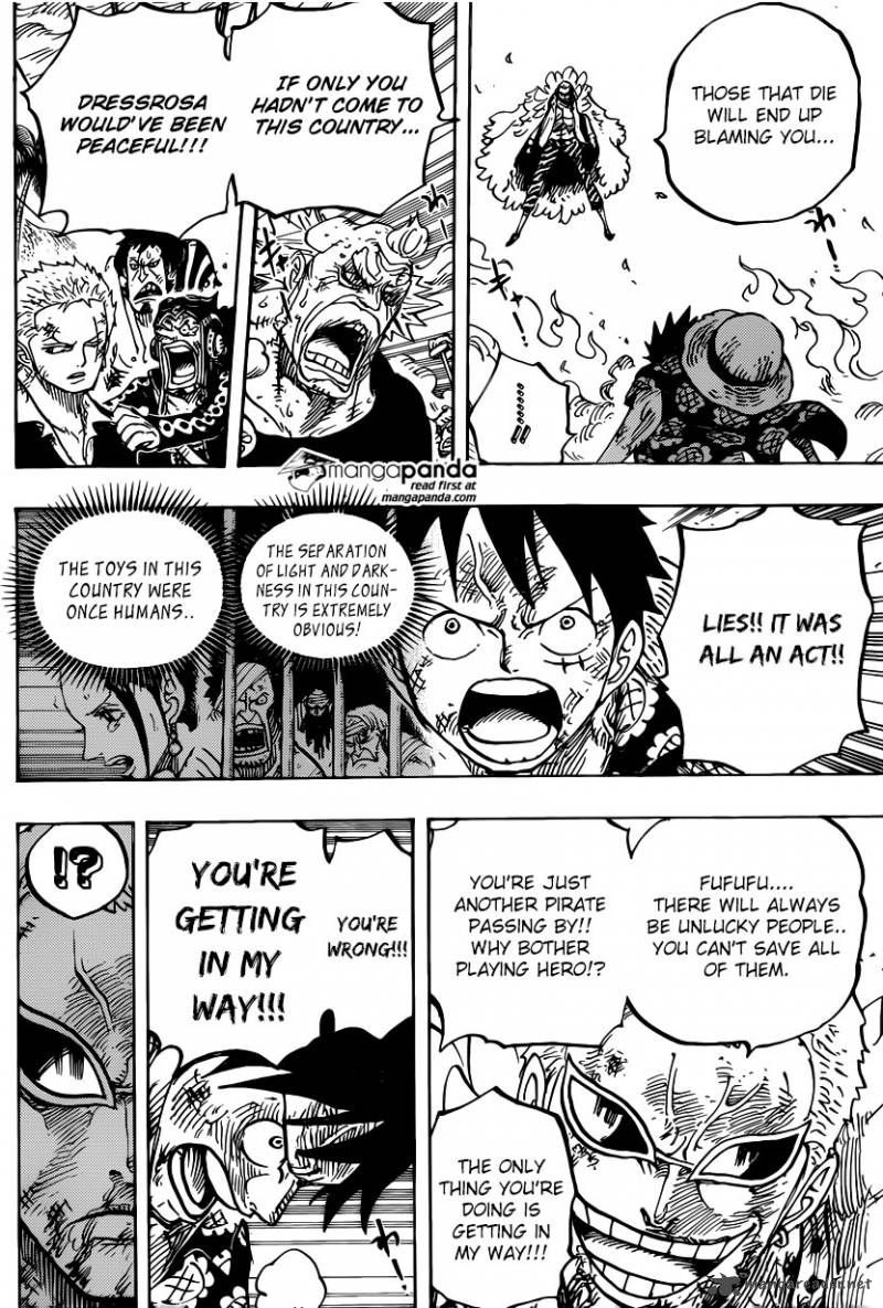 One Piece manga, chapter 783, page 18 of 22