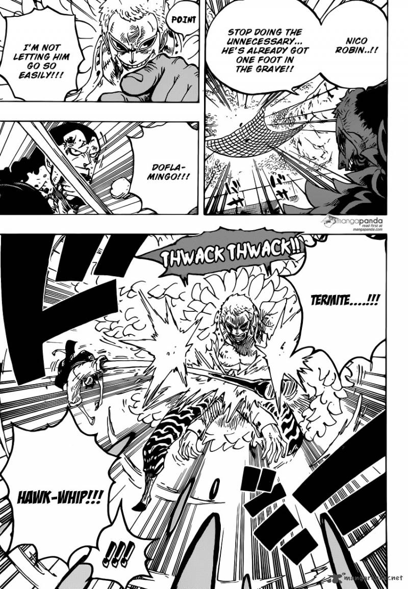 One Piece manga, chapter 783, page 6 of 22