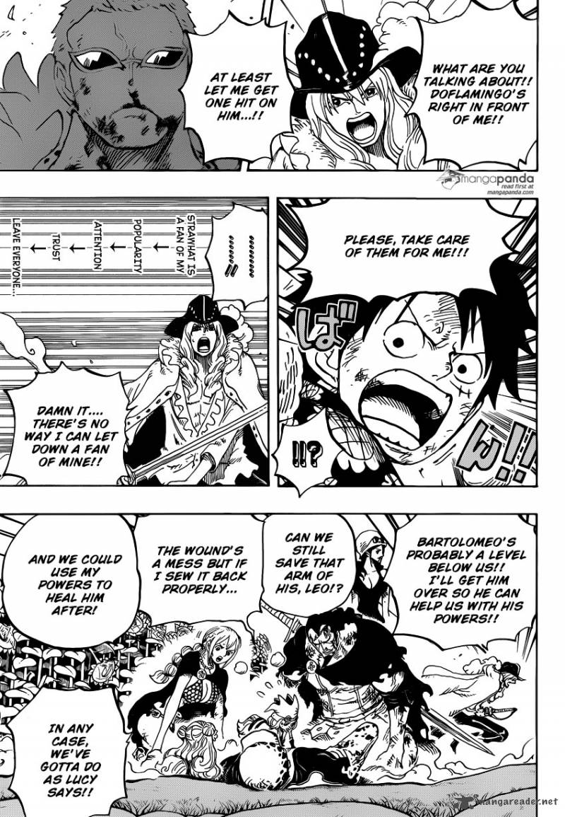 One Piece manga, chapter 783, page 8 of 22