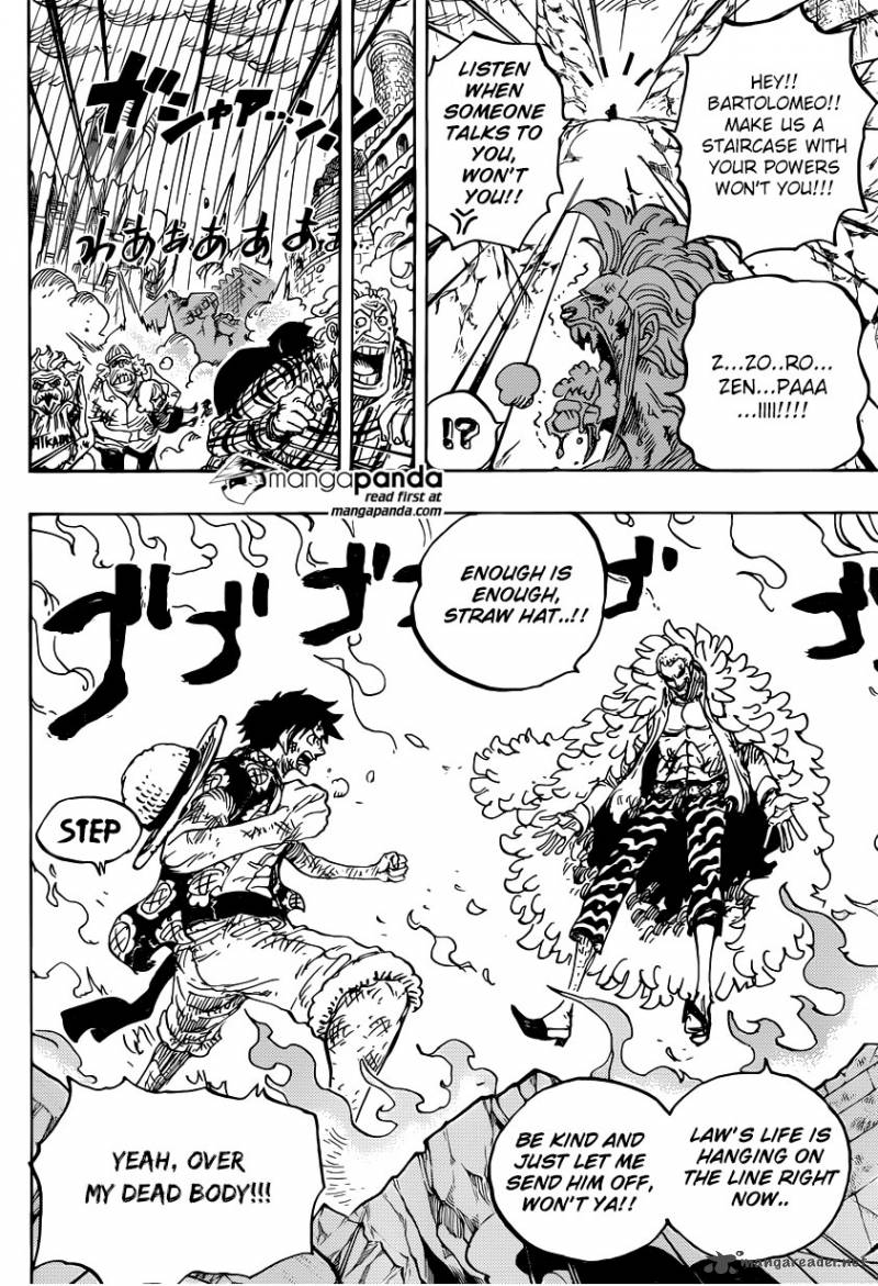 One Piece manga, chapter 783, page 9 of 22