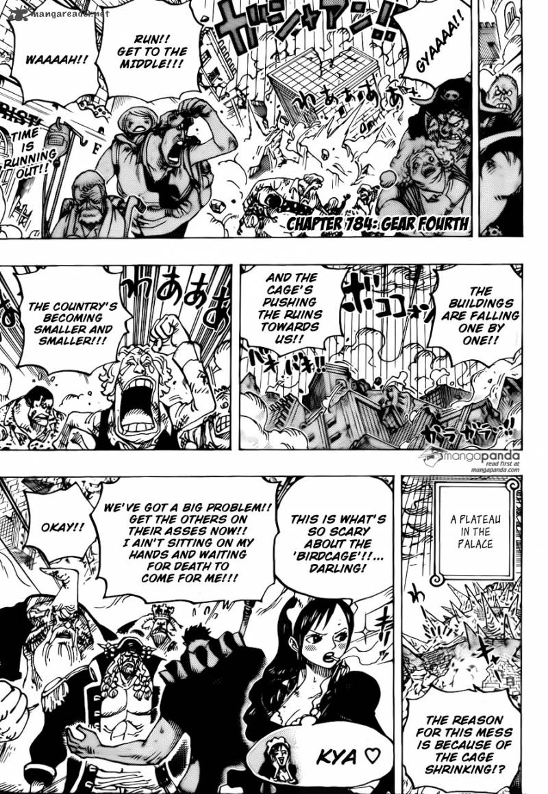 One Piece Chapter 784 page 2 - Chapter 784: Gear 4