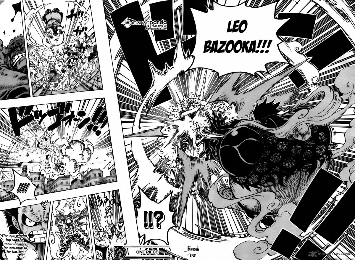 One Piece Chapter 785 page 17 - Chapter 785: Even If Your Legs Break