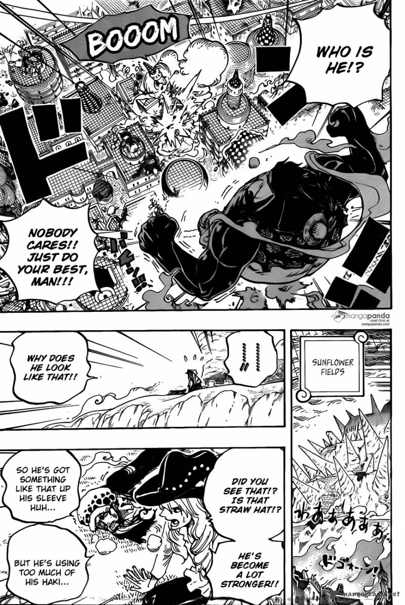 One Piece Chapter 785 page 3 - Chapter 785: Even If Your Legs Break