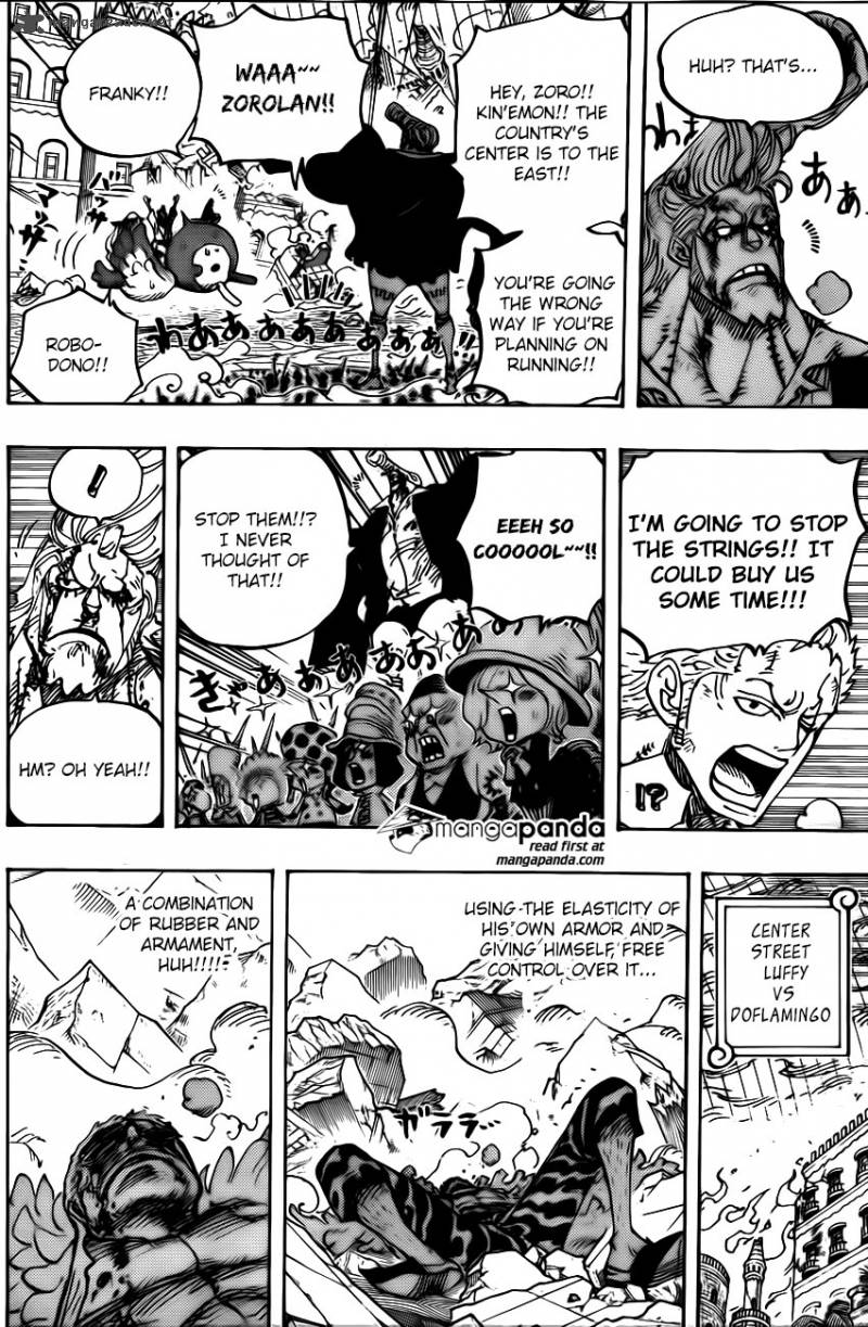 One Piece Chapter 785 page 6 - Chapter 785: Even If Your Legs Break